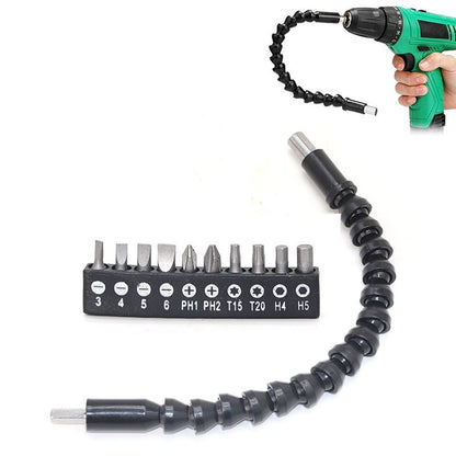 290mm Flexible Shaft Tool Electronics Drill Screwdriver Bit Holder Connect Link Multitul Hex Shank Extension Snake Bit - NOVA ARC MARKETPLACE