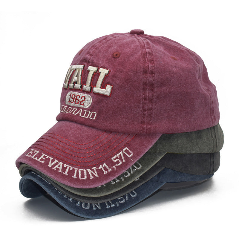 New Cotton Worn Looking Washed-out Men's Hat - NOVA ARC MARKETPLACE