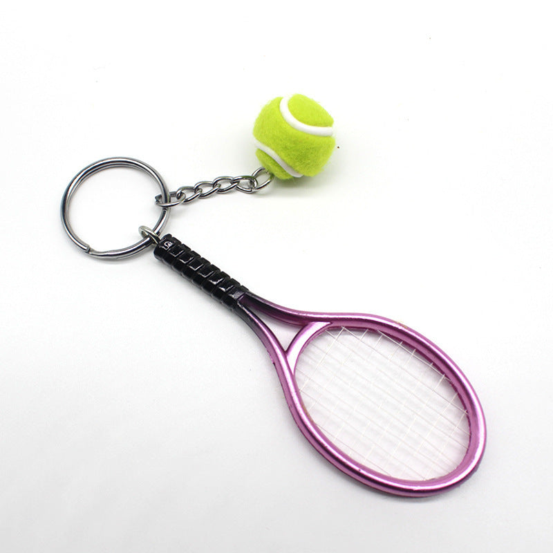 Creative Plastic Tennis Racket Key Ring - NOVA ARC MARKETPLACE