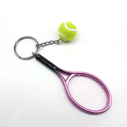 Creative Plastic Tennis Racket Key Ring - NOVA ARC MARKETPLACE