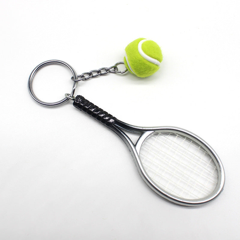 Creative Plastic Tennis Racket Key Ring - NOVA ARC MARKETPLACE