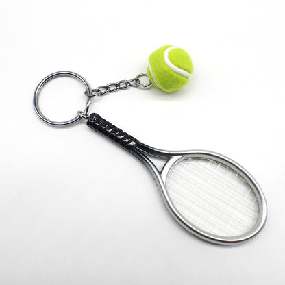 Creative Plastic Tennis Racket Key Ring - NOVA ARC MARKETPLACE