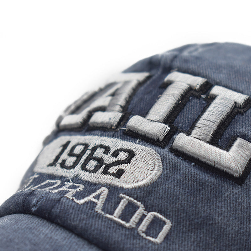 New Cotton Worn Looking Washed-out Men's Hat - NOVA ARC MARKETPLACE