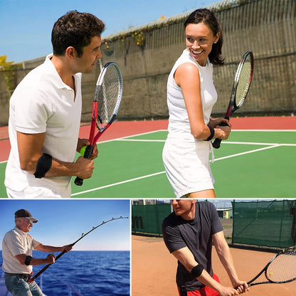Aptoco Sports Safety Nylon Elastic Elbow Brace Sleeve Basketball Shooting Pads for Tennis Absorb Sweat  Lateral Pain Protection - NOVA ARC MARKETPLACE