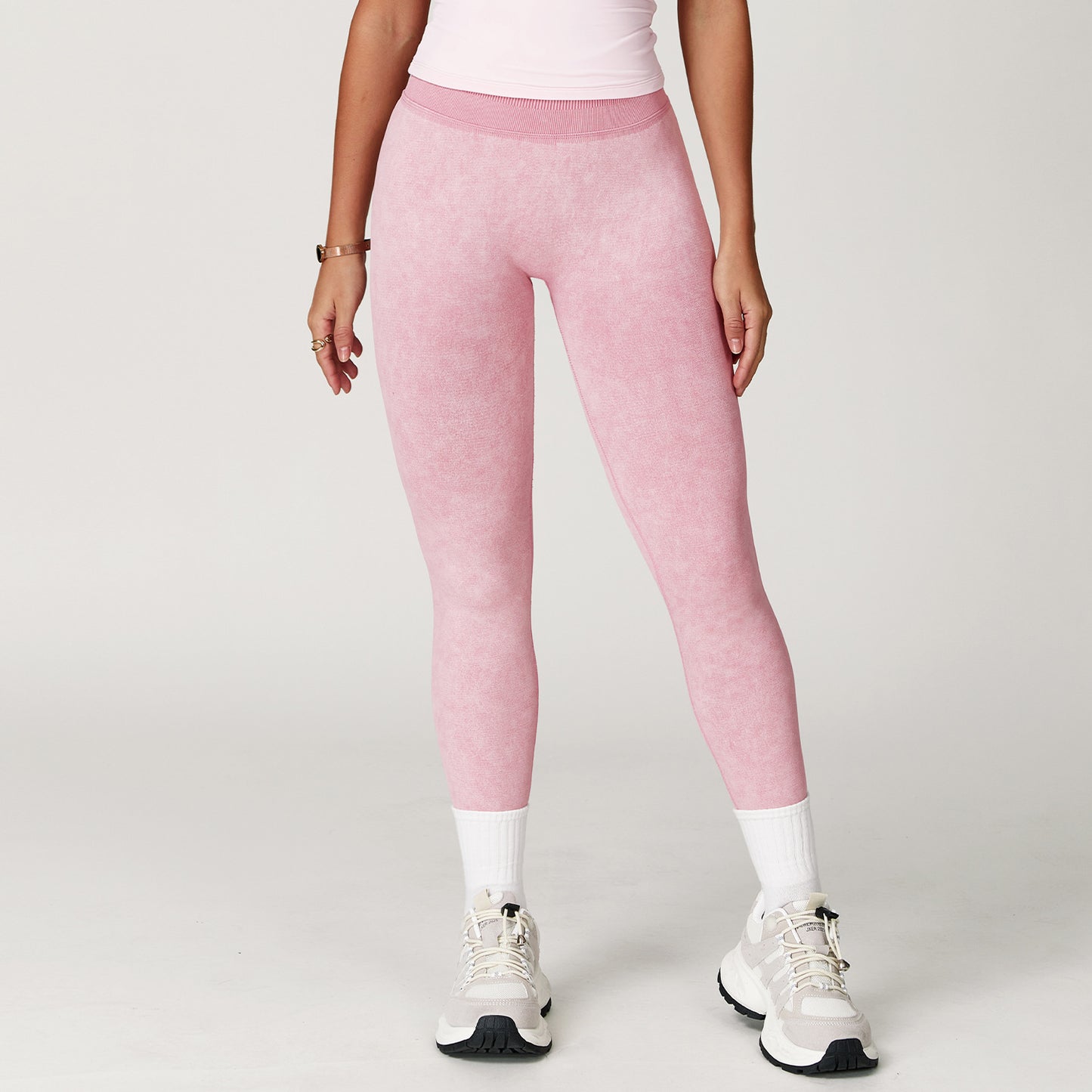 Seamless Stone Washed Yoga Pants High Waist Hip Lift Tight Trousers - NOVA ARC MARKETPLACE
