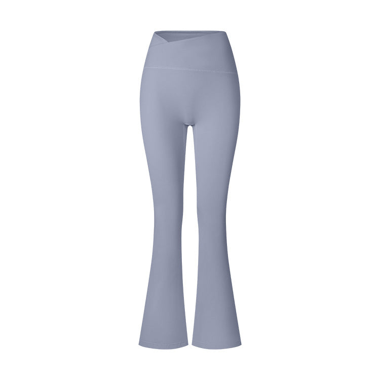 Women's Brushed Texture High Waist Cross Shaping Yoga Pants - NOVA ARC MARKETPLACE