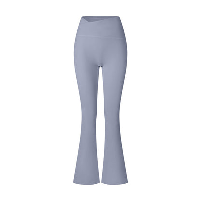 Women's Brushed Texture High Waist Cross Shaping Yoga Pants - NOVA ARC MARKETPLACE