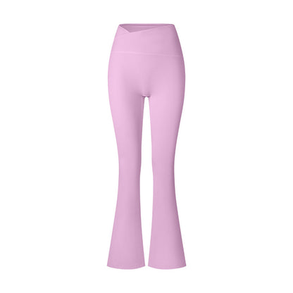 Women's Brushed Texture High Waist Cross Shaping Yoga Pants - NOVA ARC MARKETPLACE