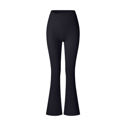 Women's Brushed Texture High Waist Cross Shaping Yoga Pants - NOVA ARC MARKETPLACE