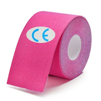 5cm*5m Sport Kinesiology Tape Athletic Elastic Kneepad Muscle Pain Relief Knee Taping Fitness Running Tennis Swimming Football - NOVA ARC MARKETPLACE