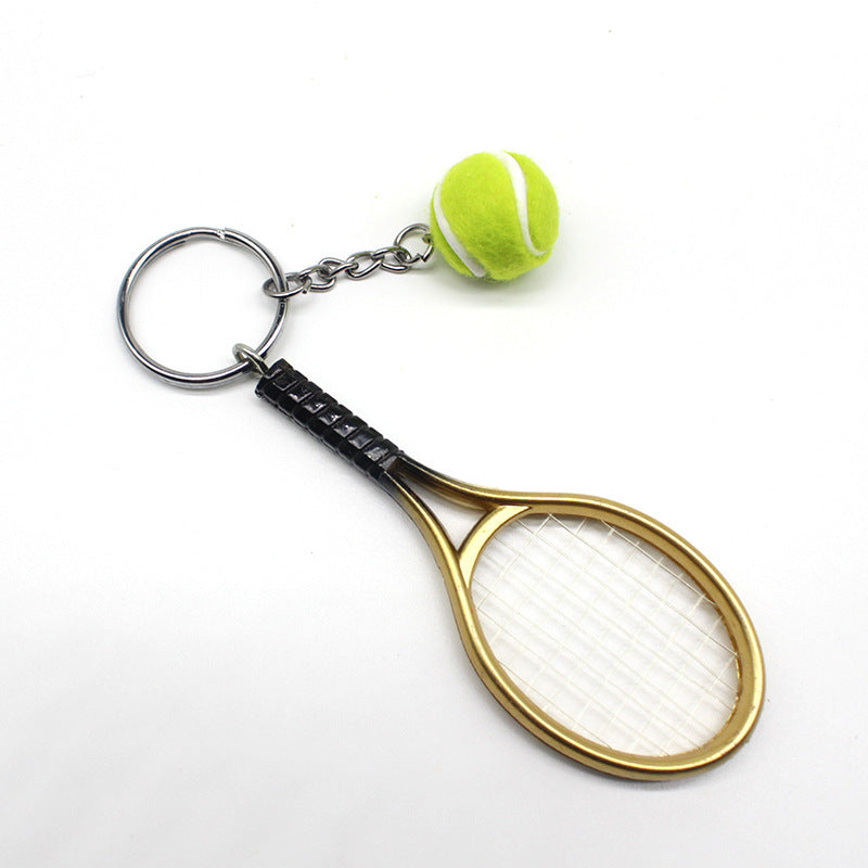 Creative Plastic Tennis Racket Key Ring - NOVA ARC MARKETPLACE