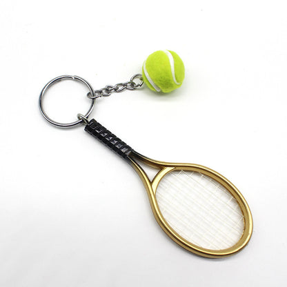 Creative Plastic Tennis Racket Key Ring - NOVA ARC MARKETPLACE