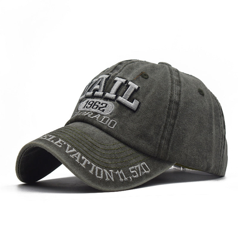 New Cotton Worn Looking Washed-out Men's Hat - NOVA ARC MARKETPLACE