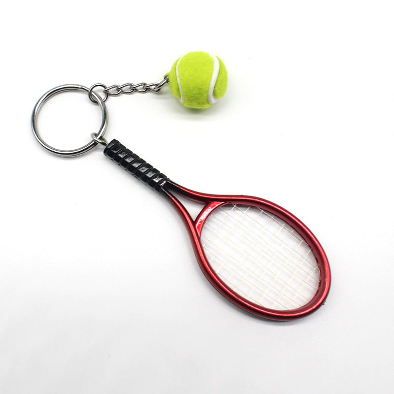 Creative Plastic Tennis Racket Key Ring - NOVA ARC MARKETPLACE
